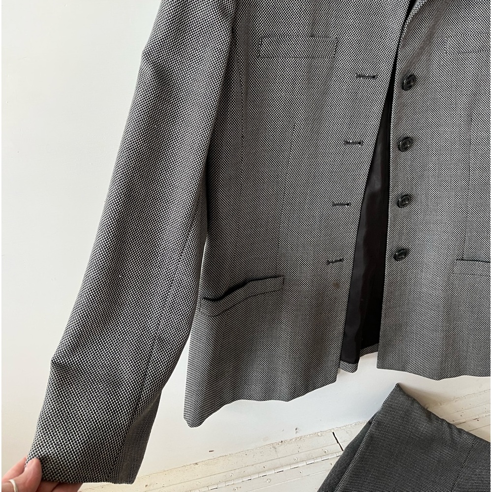 Gray suit